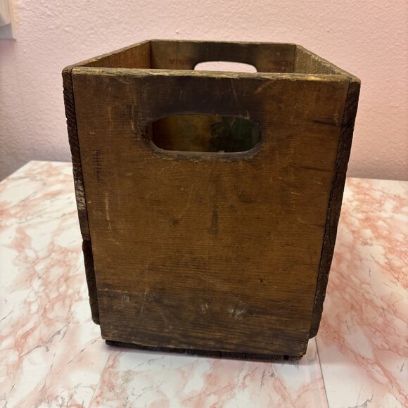 Antique Kist Soda Wooden Crate Advertising Storage 14x12x9.5 Inch - Picture 7 of 8